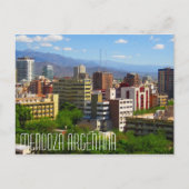 Mendoza Argentina Briefkaart (Voorkant)