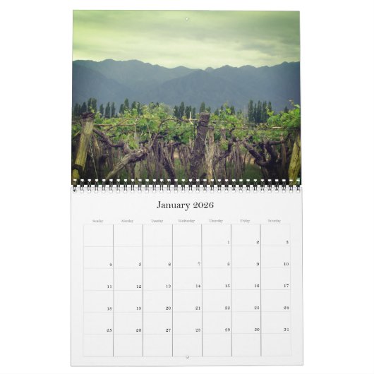 mendoza argentina kalender (Jan 2026)