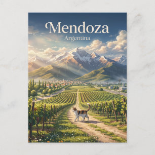 Mendoza Argentinië Briefkaart