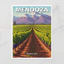 Mendoza Argentinië Reizen Briefkaart