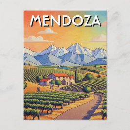 Mendoza Argentinië Reizen Briefkaart