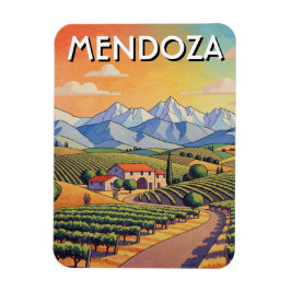 Mendoza Argentinië Reizen Magneet