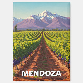 Mendoza Argentinië Reizen Magneet