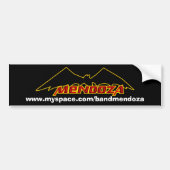 Mendoza * Bat Bumper Bumpersticker (Voorkant)