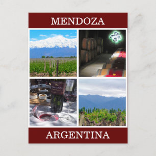 mendoza collage briefkaart