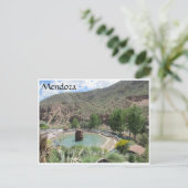 mendoza en springen briefkaart (Staand voorkant)