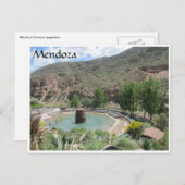 mendoza en springen briefkaart (Voorkant / Achterkant)