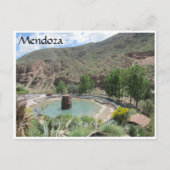 mendoza en springen briefkaart (Voorkant)