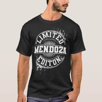MENDOZA Funny Surname Family Tree Birthday Reunion T-shirt