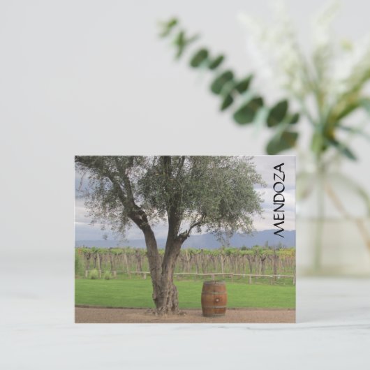 mendoza-loop briefkaart (Staand voorkant)