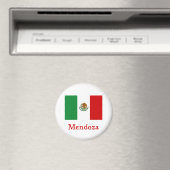 Mendoza Mexicaanse vlag Magneet (Insitu (Vaatwasser))