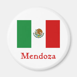 Mendoza Mexicaanse vlag Magneet