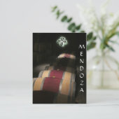 Mendoza vaten Argentinië Briefkaart (Staand voorkant)