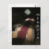 Mendoza vaten Argentinië Briefkaart (Voorkant / Achterkant)