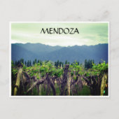 mendoza vines andes briefkaart (Voorkant)