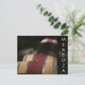 mendoza vino-vaten briefkaart (Staand voorkant)