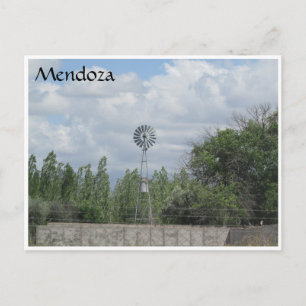 mendoza windmolen briefkaart