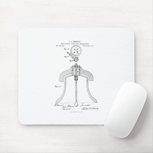 Meneely Bell Company - Yoke Patent Muismat (Met muis)