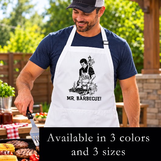 Meneer Barbecue Schort