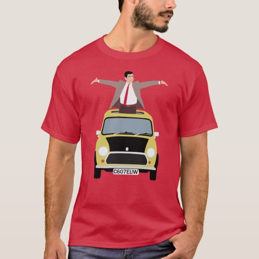 Meneer Bean en kleine vriend T-shirt (Voorkant)