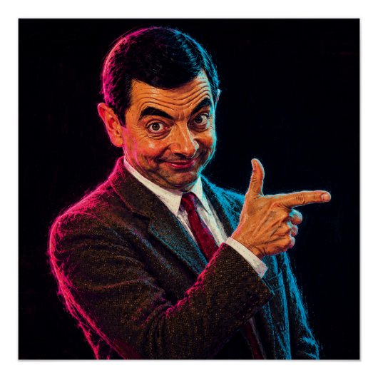 Meneer Bean Perfect Poster (Voorkant)