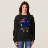 Meneer Best Dad Ever Australische Vader Land Austr Trui (Voorkant volledig)