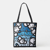 Meneer Blauwe Lucht Tote Bag (Achterkant)
