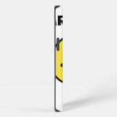 Meneer blij | Reusachtig glimlachend gezicht iPhone Hoesje (Rechterkant)