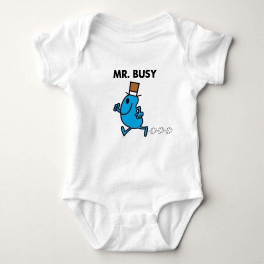 Meneer Busy rent snel Romper (Voorkant)