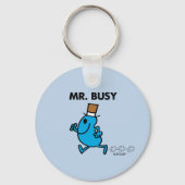 Meneer Busy rent snel Sleutelhanger (Voorkant)