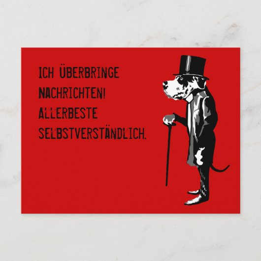 Meneer Dane Briefkaart (Voorkant)