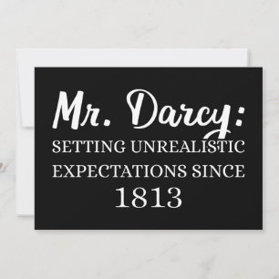 Meneer Darcy: Onrealistische Verwachtingen Sinds 1 Kaart