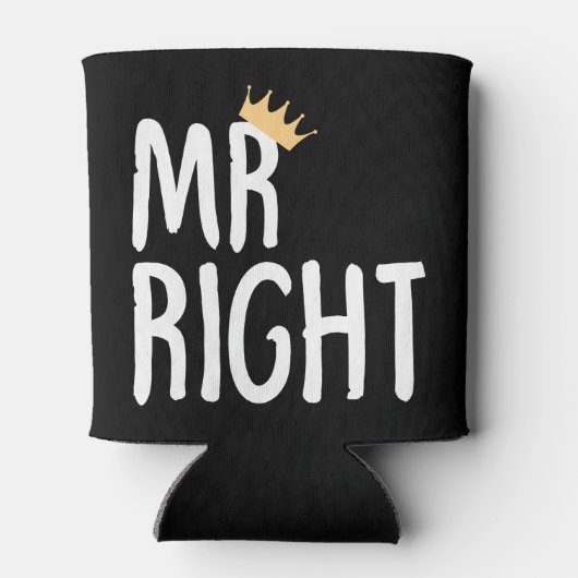 Meneer de juiste koppels blikjeskoeler (Achterkant)