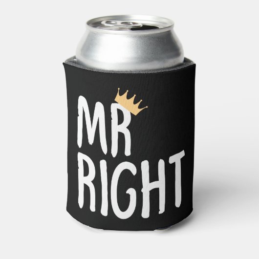 Meneer de juiste koppels blikjeskoeler (Blikje Achterkant)