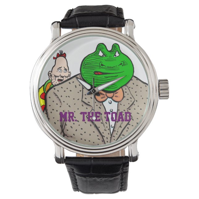 Meneer de Toad Watch Horloge (Voorkant)
