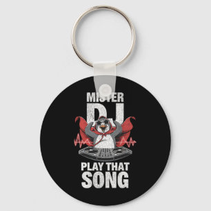 Meneer DJ speel dat liedje Funny Penguin DJ Youth  Sleutelhanger