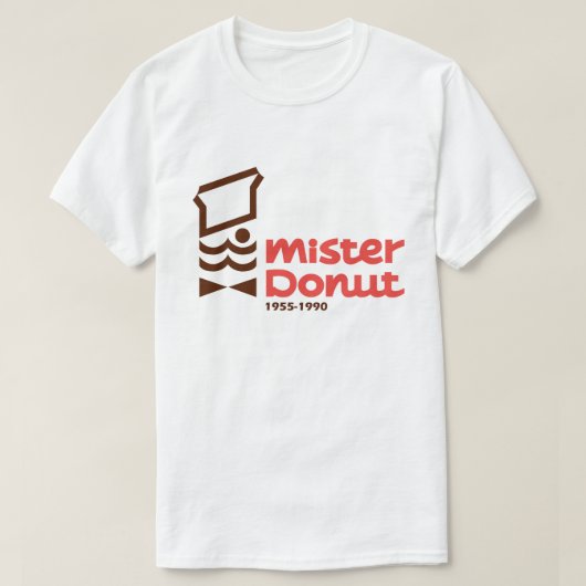 Meneer Donut, Mr Donut T-shirt (Design voorkant)