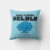 Meneer Droompje is net een beetje Delulu Kussen (Achterkant)