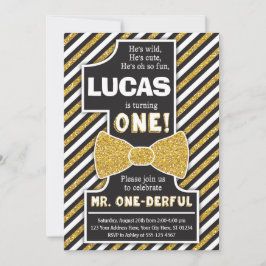 Meneer een prachtige verjaardagsuitnodiging kaart