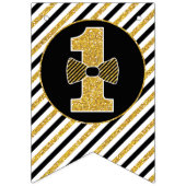 Meneer eenDerful Happy Birthday Bunting Banner (Eerste vlag)