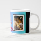 Meneer en mevrouw bruiloft, jubileum, gepersonalis grote koffiekop (Rechts)