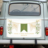 Meneer en mevrouw Car Banner