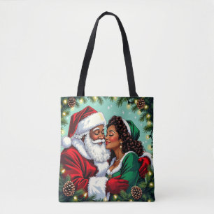Meneer en mevrouw Claus Zoete Kerstmis Tote Bag
