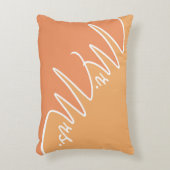 Meneer en mevrouw Design. Decoratief Kussen (Voorkant(Verticaal))