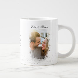 Meneer en mevrouw Elegant Verloving Grote Koffiekop