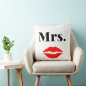 Meneer en mevrouw | elegante moderne bijpassende k kussen (Stoel)