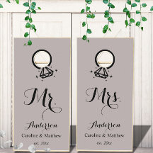 Meneer en mevrouw elegante Taupe