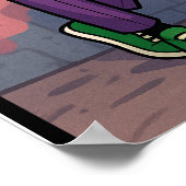 Meneer en mevrouw Joker Poster (Hoek)