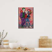 Meneer en mevrouw Joker Poster (Keuken)