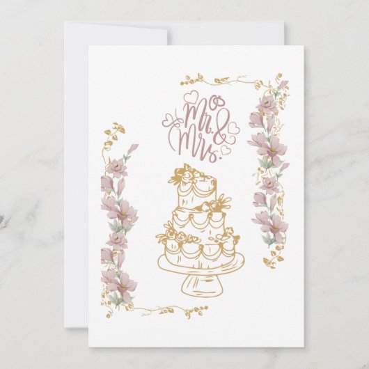 meneer en mevrouw kaart (Voorkant)